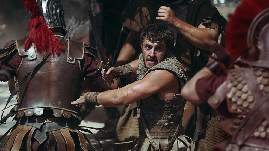 Paul Mescal faces the might of the Colosseum in Sir Ridley Scott’s ‘Gladiator II’