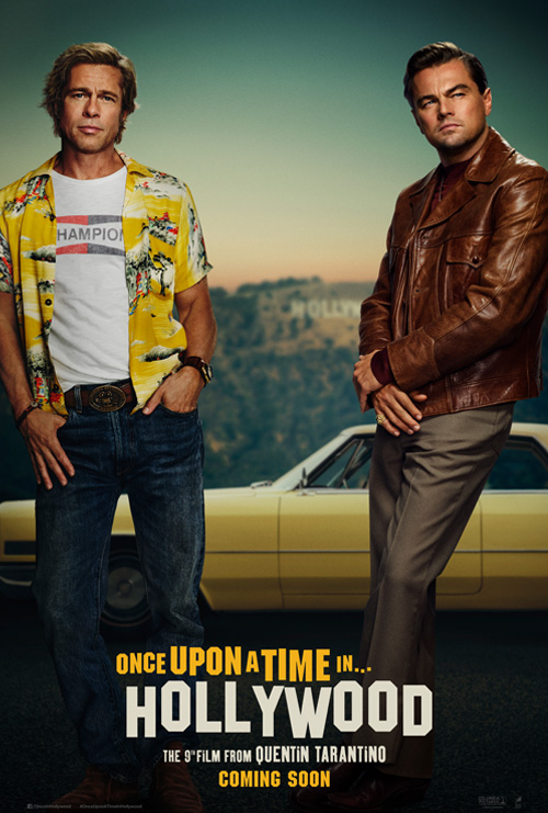 Once Upon A Time In Hollywood Leo Brad Poster SpicyPulp