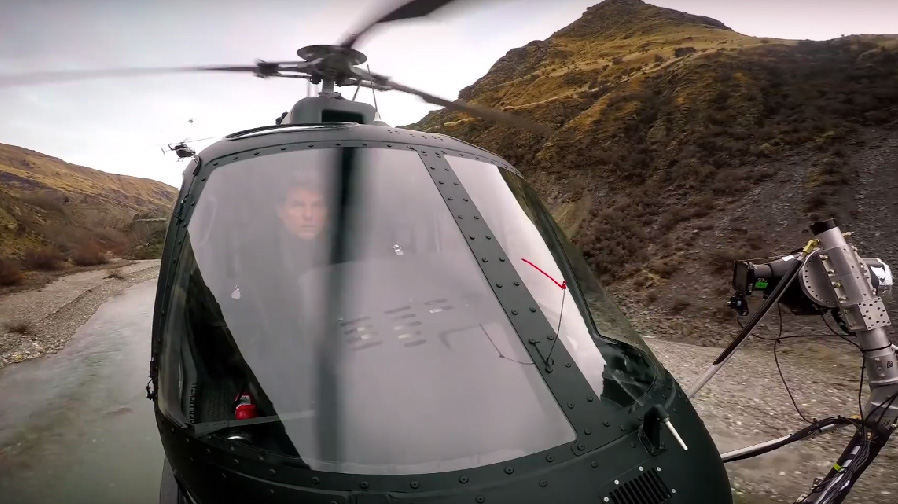Step inside a helicopter with Tom Cruise for ‘Mission: Impossible – Fallout’