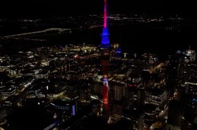 Superman Sky Tower Auckland SpciyPulp